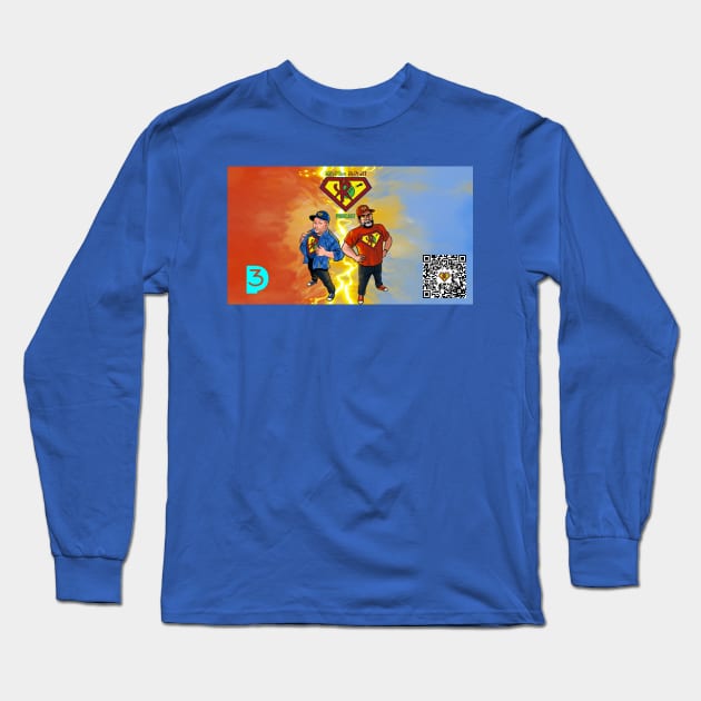 Banner for KR & 3P Long Sleeve T-Shirt by Krypton Report Podcast 
